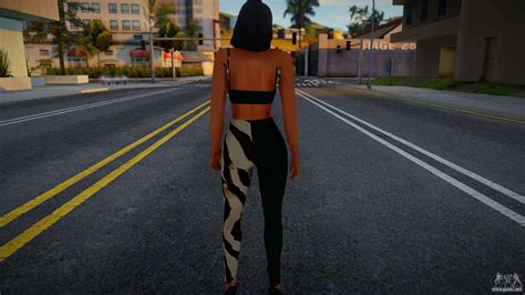 Sexy Brunette Girl V1 Para Gta San Andreas