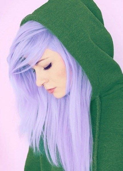 Light Purple Hair Dye Green Sweatshirt Hair Ideas