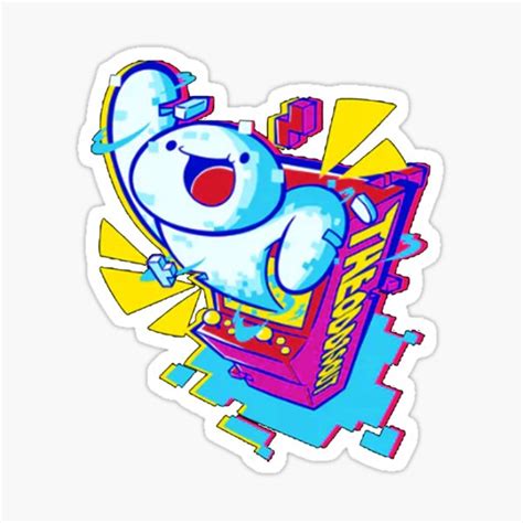 Theodd1sout Retro Sticker For Sale By Edmonds07 Redbubble