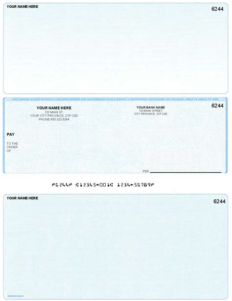 When you are writing a cheque, make sure there is no sort of overwriting. Computer Cheques For TD Bank : Cheques Plus, Business And Personal Cheques and supplies