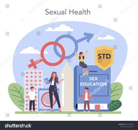 sexual education concept sexual health lesson stock vector royalty free 1824535349 shutterstock