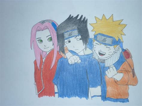 Team 7 Naruto Sakura And Sasuke By Kekegenkai1 On Deviantart