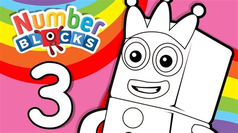 Get Our New Numberblocks Coloring Pages