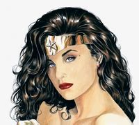 Wonder Woman Vs Bizarro Al Rio Comic Art Community Gallery Of Comic Art
