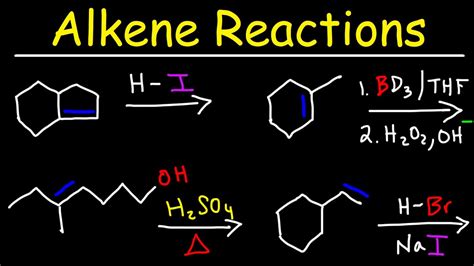 Alkene Reactions YouTube