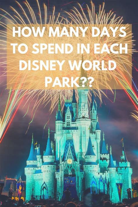 Find Out How Many Days We Like To Spend In Each Disney World Park As