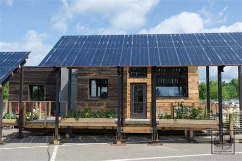 The Insite Home A Tiny Solar Powered House In Vermont Built Of