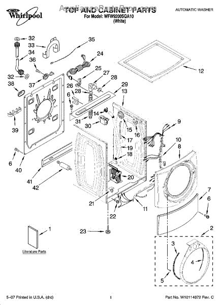 Whirlpool corporation laundry warranty limited warranty f or one year from the date of purchase, when this major appliance is operated and maintained according to instructions attached to or f urnished with the product. 32 Whirlpool Duet Parts Diagram - Wiring Diagram List