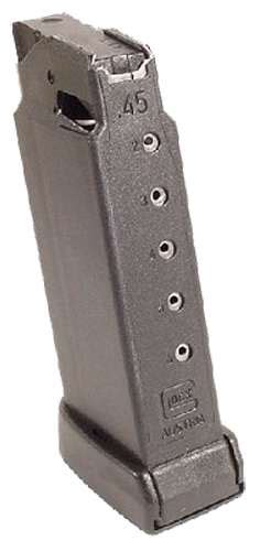 Glock Magazine Glock 36 45 Acp 6 Rounds Black Tombstone Tactical