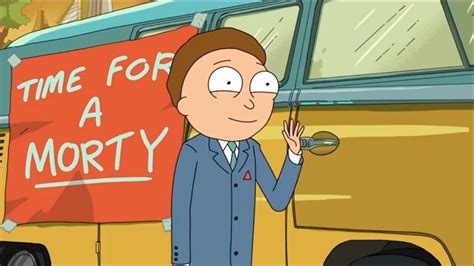 Morty In His Little Suit Rick And Morty Youtube