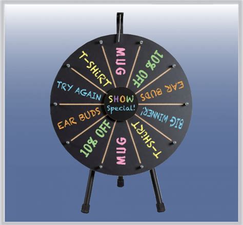 custom prize wheels trade show spinning custom prize wheel game for giveaways