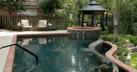 Luxury Inground Pool Designs With Hot Tubs Cox Pools