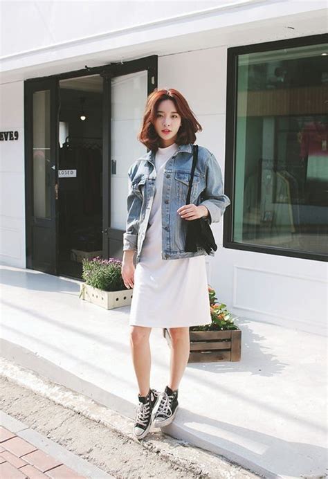 gaya casual ala korea © 2016 berbagai sumber casual holiday outfits korean fashion street