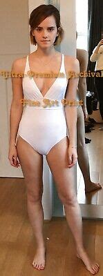 EMMA WATSON Tries On Bikini W Pokies Cameltoe ARCHIVAL LAB PHOTO