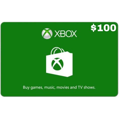 Xbox T Card Usd 100