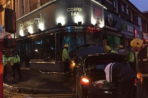 Cafephilia Moseley Car Crash Bmw Smashes Into Coffee Shop Beloved By