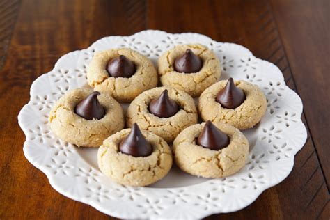 Classic Peanut Butter Blossoms Mom Loves Baking