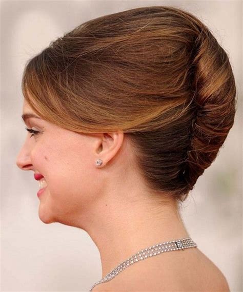 Classic French Roll Hairstyle Roll Hairstyle