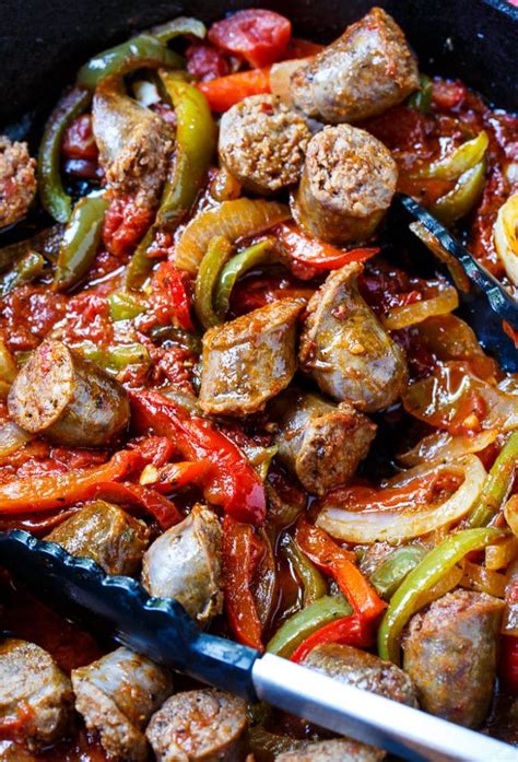 However, it seemed a bit heavy for a summer fling. Italian Sausage and Peppers - Spicy Southern Kitchen