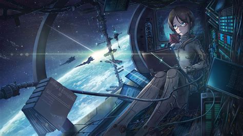 Anime Space Girl