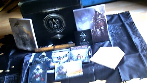 Assassin S Creed Iv Black Flag Dition Collector Black Chest Unboxing