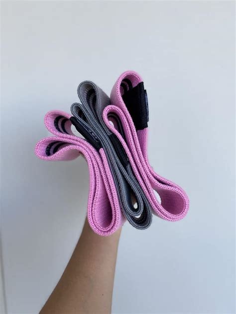 Fabric Booty Resistance Bands That Will Never Break Or Roll