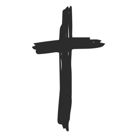 Christian Cross Doodle Transparent Png And Svg Vector File