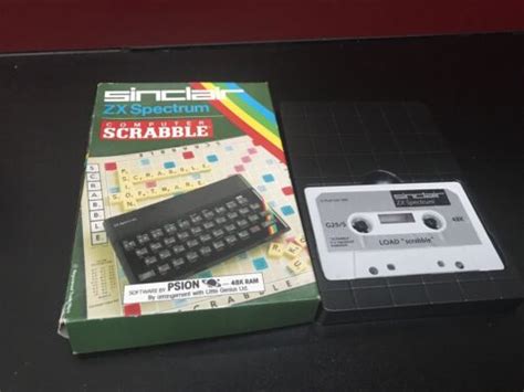 Vintage Retro Genuine Computer Scrabblesinclair Zx Spectrum B17 Ebay