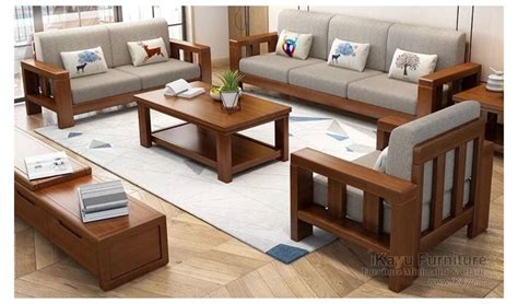 kursi tamu minimalis sadewa kayu jati sofa design living rooms