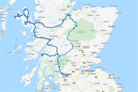 The Ultimate Day Scotland Highlands Road Trip Itinerary
