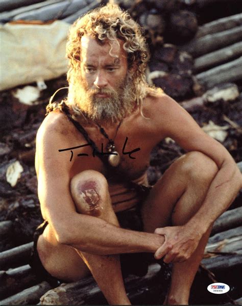 See more ideas about it cast, tom hanks, cast away 2000. Tom Hanks Cast Away Signed 11X14 Photo Autographed PSA/DNA ...