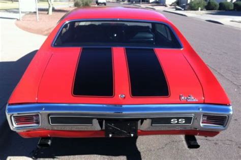 sell used 1970 chevelle ss 396 restored 4 speed a c cowl induction in for us 34 800 00