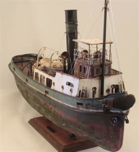 Sanson Tug Boat Wood Model Kit By Barlas Pehlivan Make A Boat
