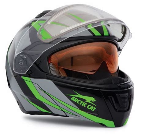 Arctic Cat Snowmobile Helmets With Heated Shield