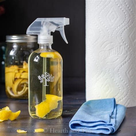 How To Make Homemade Lemon Vinegar For Cleaning 99easyrecipes
