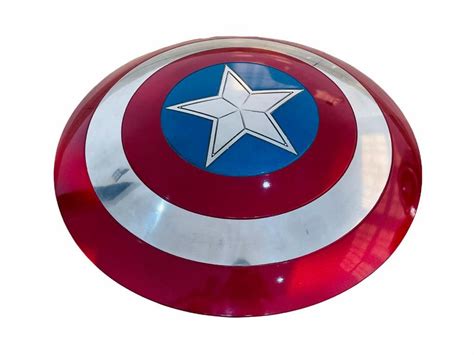 Captain America Shield Metal Prop Replica Screen Accurate Etsy
