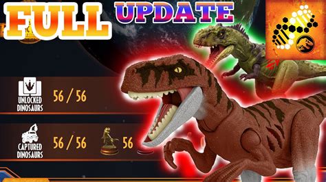 Jurassic World Dominion Facts App Scan Codes All Dinosaurs Full 56 Codes Atrociraptor