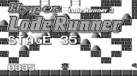 Lode Runner 3 Stage 35 0335 Youtube