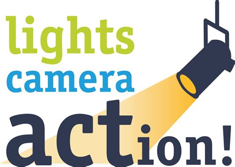 Lights Camera Action Png Png Download