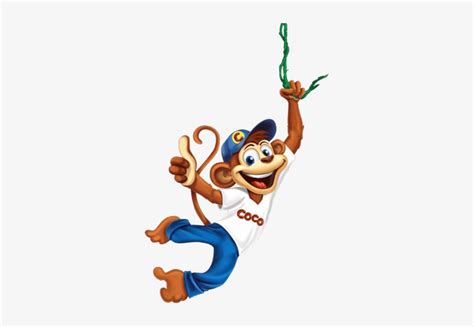 In those countries where the cereal is known as choco krispis, an elephant is the mascot. Coco Monkey - Kellogg's Coco Pops 375g - Free Transparent ...
