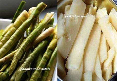 Saute your favorite vegetables in a pan, such as onions. gHara javaN (Home Food): Bamboo shoot curry