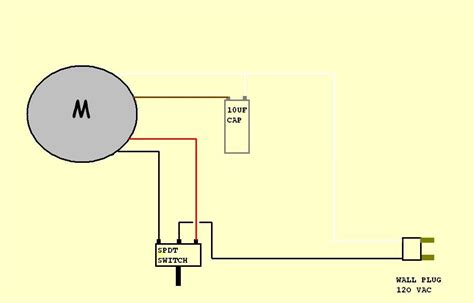 Red and green connected to one coil while yellow and blue are connected to other. 4 Wire Welling Motor Wiring Diagram