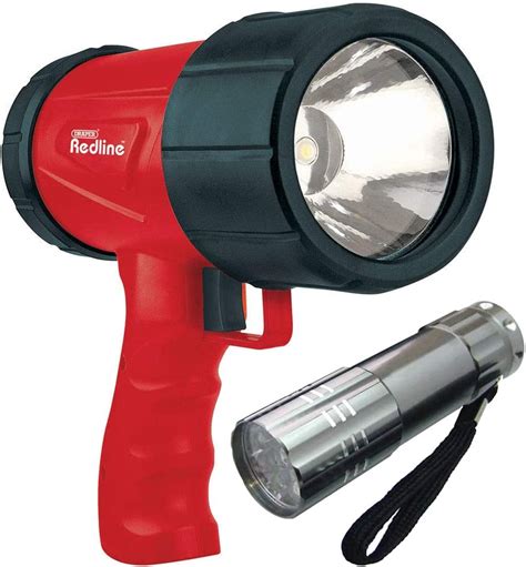 Draper 1 Watt Led Rechargeable Hand Torch Spot Light 80928 Ac Charger