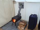 Wood Stove Tent Pictures