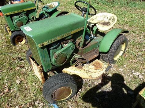 Old John Deere Lawn Tractors