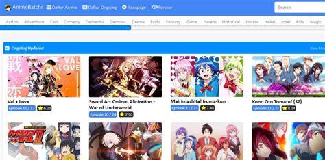 Meski Ilegal Situs Nonton Anime Sub Indo Ini Laku Dikunjungi Dunia Games