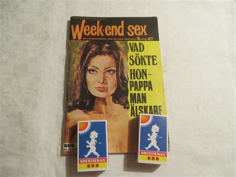 Erotic Pin Up Tidning Week End Sex Nr 47 Köp På Tradera 564510426