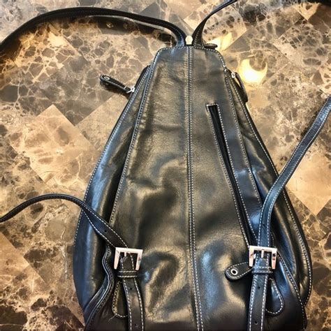 Tignanello Bags Tignanello Leather Convertible Backpack Purse
