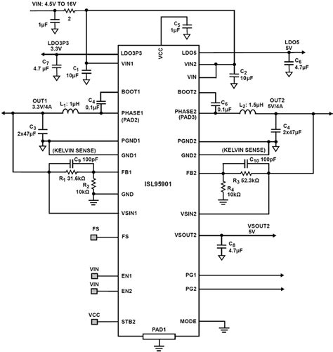 Isl95901 Functional Diagram Renesas