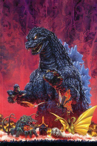 More Awesome Godzilla Art Cool Monsters Horror Monsters Classic